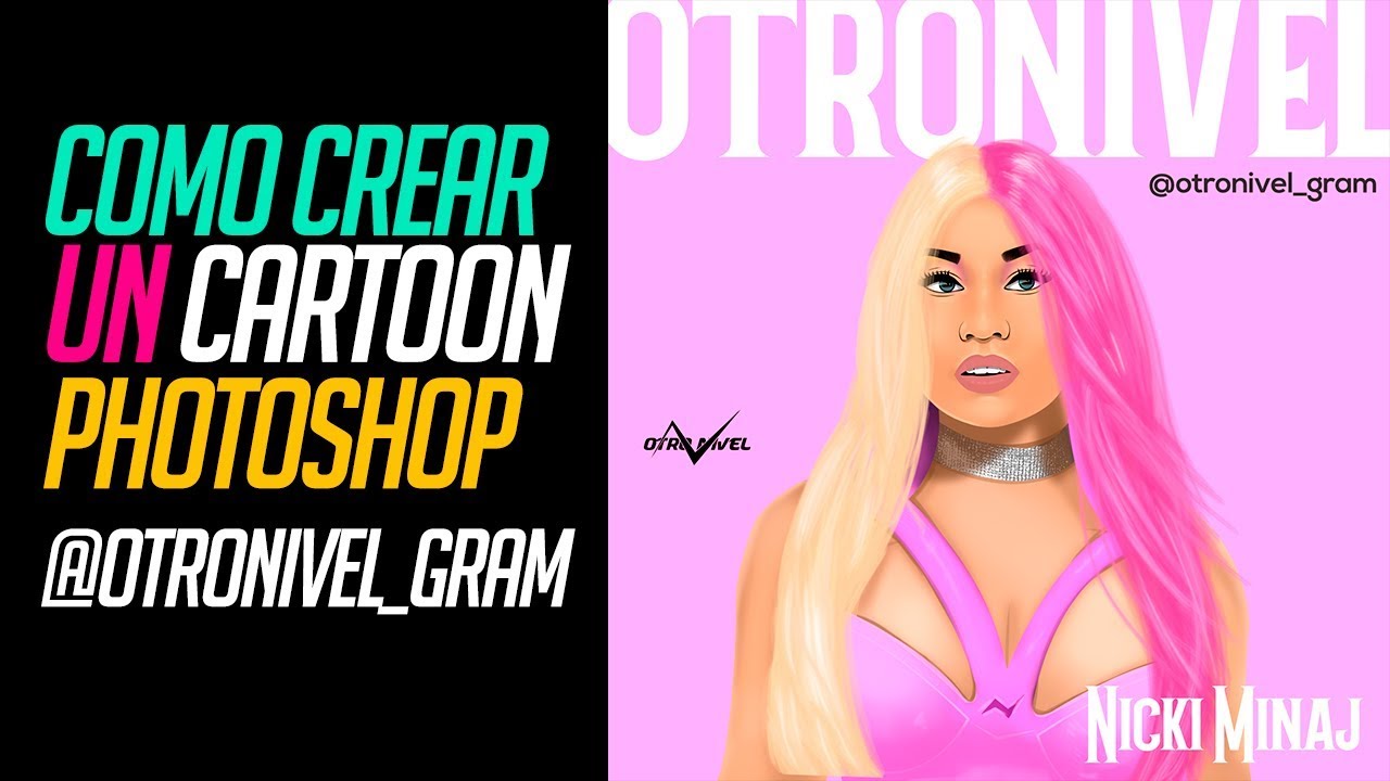 estudio de la atalaya agosto 2019 Nicky Minaj / Cartoon art / Photoshop | #hayniveles @otronivel_gram