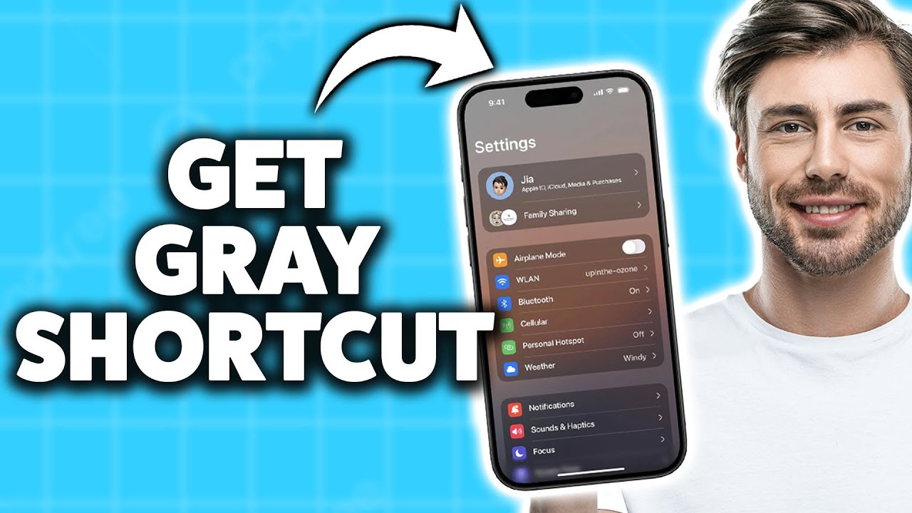 Как получить ярлык «Серый круг» на iPhone 2025 (пошаговое руководство)