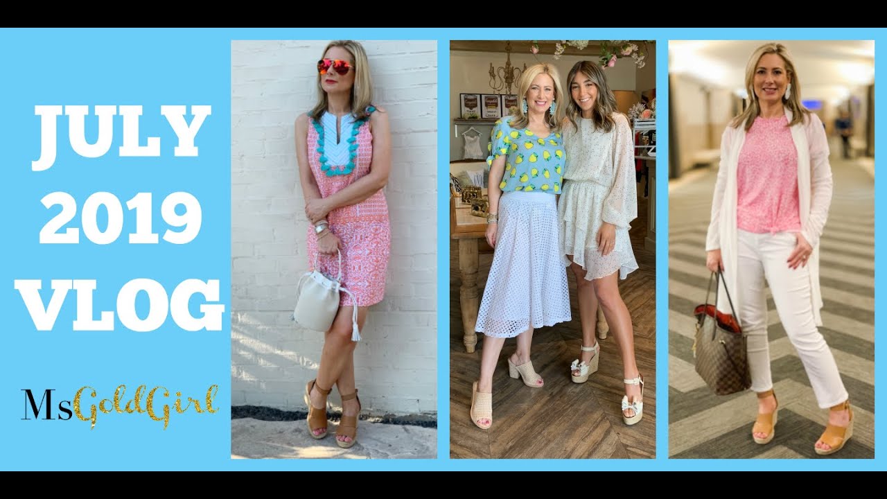 July 2019 Vlog | MsGoldgirl