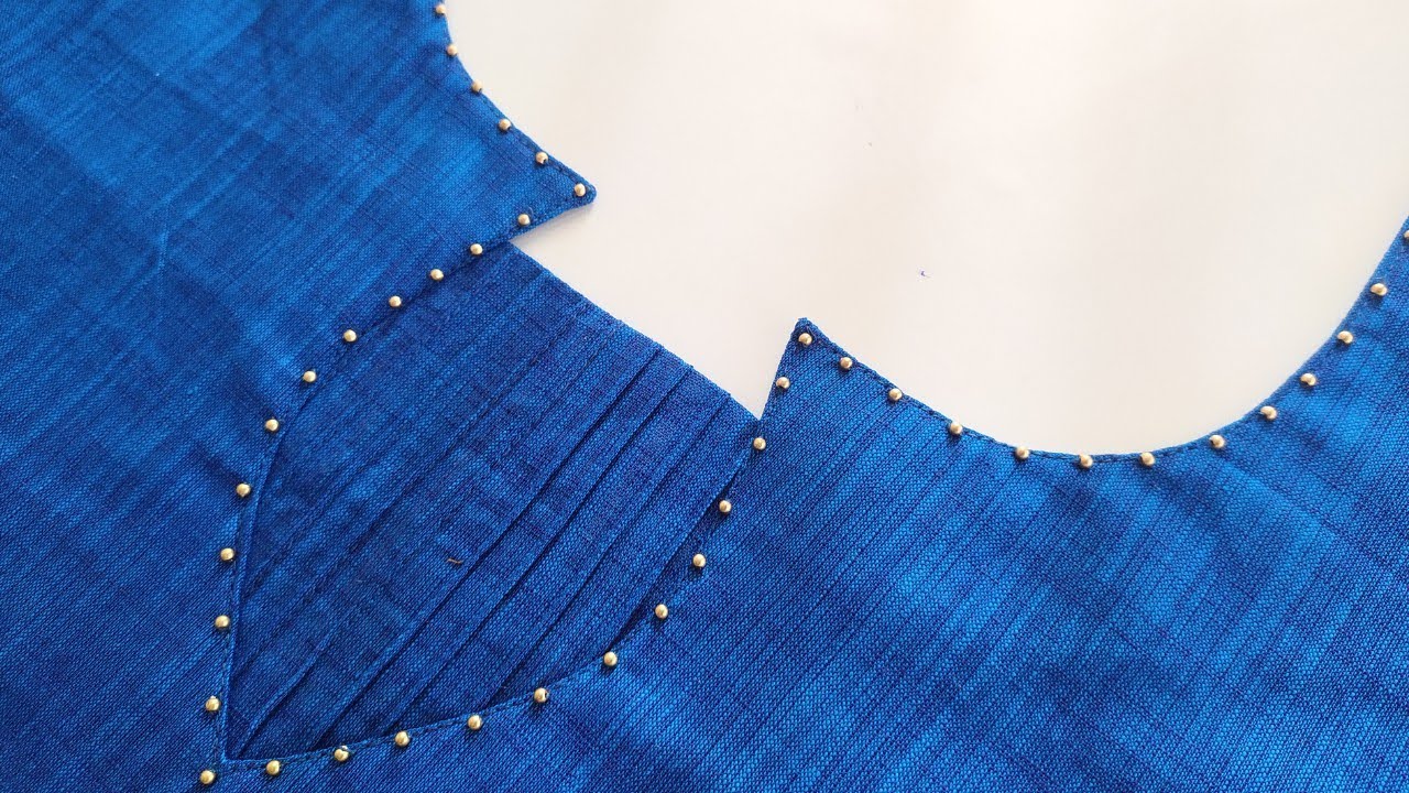 Neck Design For Kurtis Cutting And Stitching Tutorial