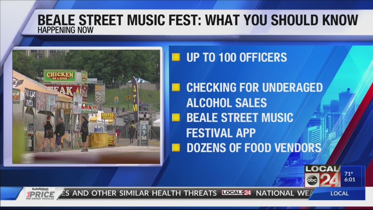 Memphis in May's Beale Street Music Festival kicks off at Tom Lee Park