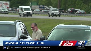 More than 1 million Georgians are hitting the road this weekend