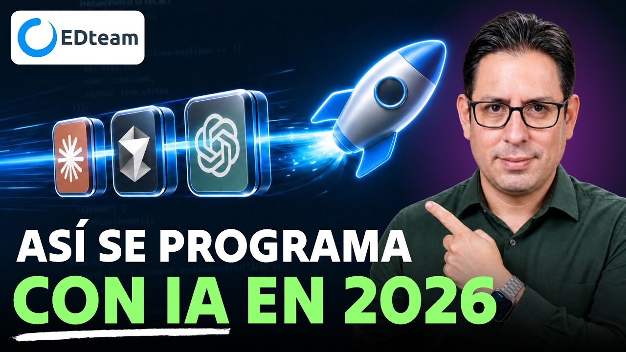 Reescribimos EDteam desde cero EN SOLO 2 MESES USANDO IA. Así se programa en 2026