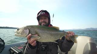 CASTING for spring LAKE TROUT  Lake Champlain @woodsnweedsoutdoors.2214