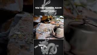 This Free Blender Addon Brings Famous CG Models Straight Into Your Scene!