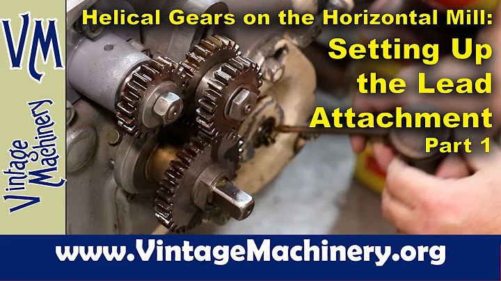 Cutting Helical Gears on the Horizontal Milling Ma...