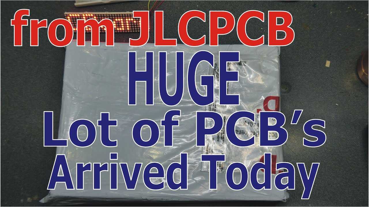 Hugh Lot of PCB's Came Today from JLCPCB