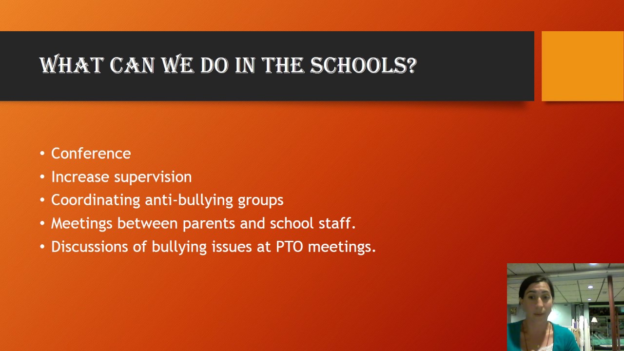 Power Point About Bullying Video YouTube