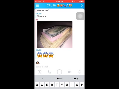 gold digger test on my crush... (I can't believe this happened)