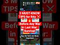 Before Any Rare Soil, Copper, or Spice War — R4s Must Watch This! 🔥 #lastwar #lastwarsurvival
