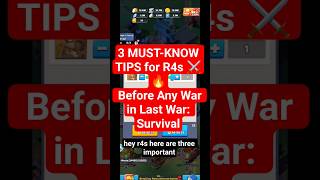 Before Any Rare Soil, Copper, or Spice War — R4s Must Watch This! 🔥 #lastwar #lastwarsurvival screenshot 3