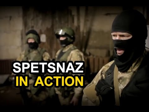 RUSSIAN SPETSNAZ IN ACTION - Russian Special Forces in Hand to Hand Combat