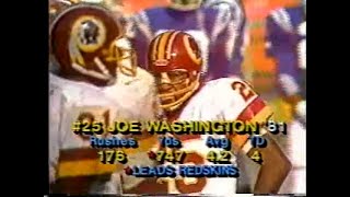 1981 Week 15 - Baltimore Colts at Washington Redskins