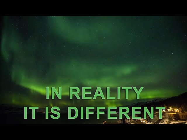 Northern lights: what they don't tell, but you need to know! class=