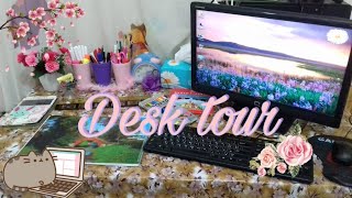 جولة في مكتبي  My desk tour