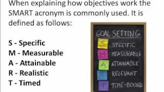 Goals and Objectives  Identifying the Difference