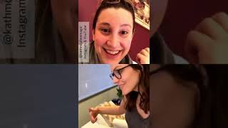 Katharine McPhee & David Foster live on Instagram with Natalie Weiss (3 April 2020)