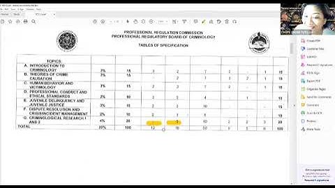 SEMINAR/LECTURE ON CRIMINOLOGY AREA AND TOS UNDER NEW CURRICULUM.
