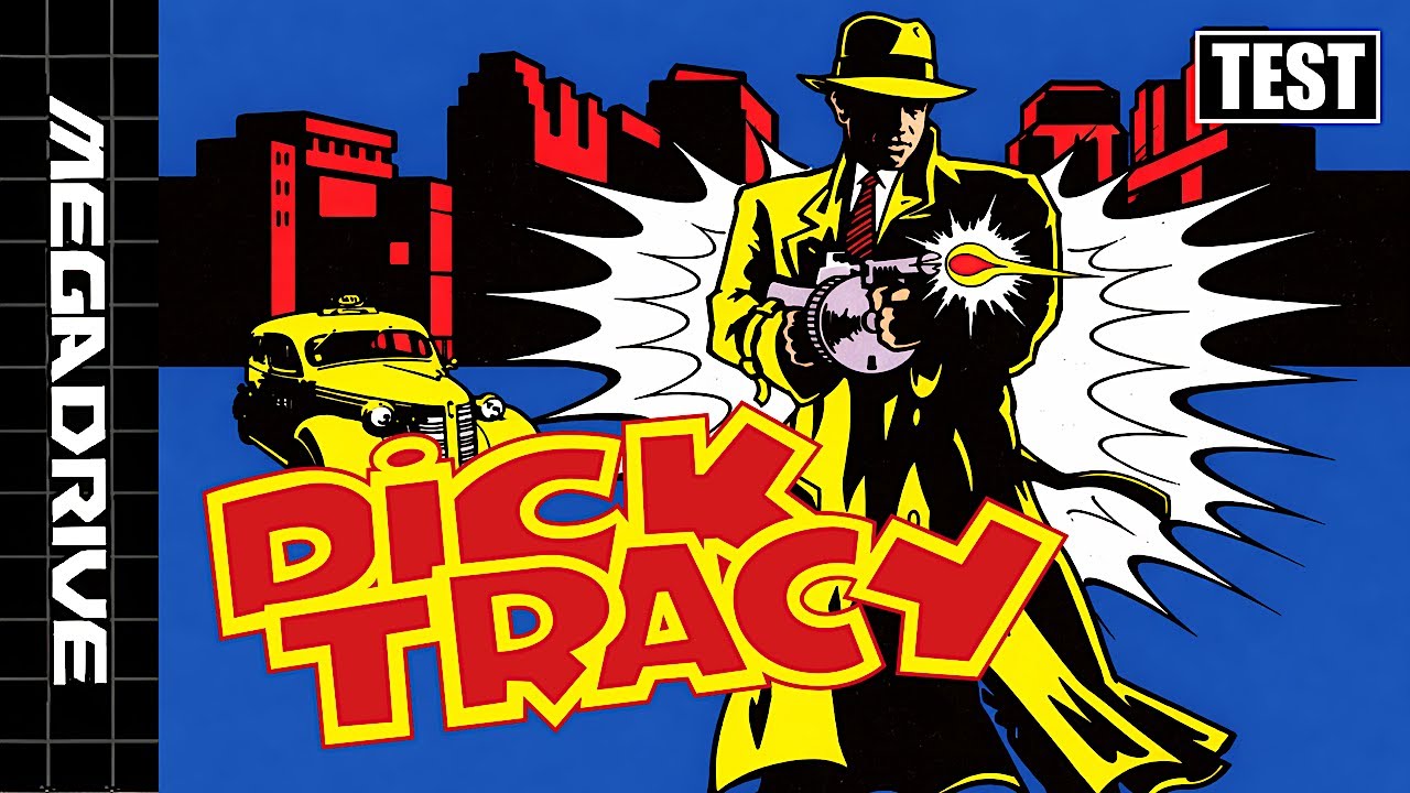 Dick Tracy Megadrive sega Genesis mega drive - Jeux vidéo