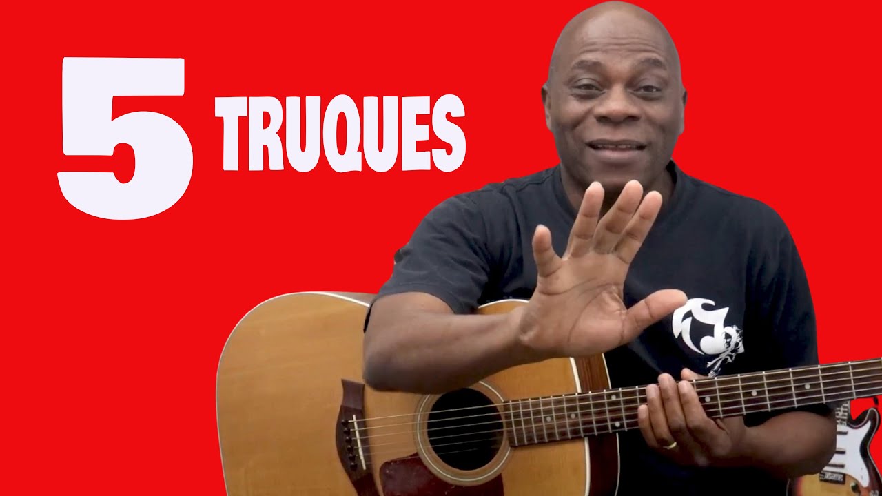 😱 5 TRUQUES Para Iniciantes Aprenderem a TOCAR VIOLÃO Como Um Verdadeiro PROFISSIONAL! 🎶🔥