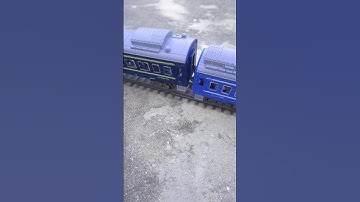 The rc realistic remote control train 🚂 speed test rc train remote train engeneering #rccars #rccar