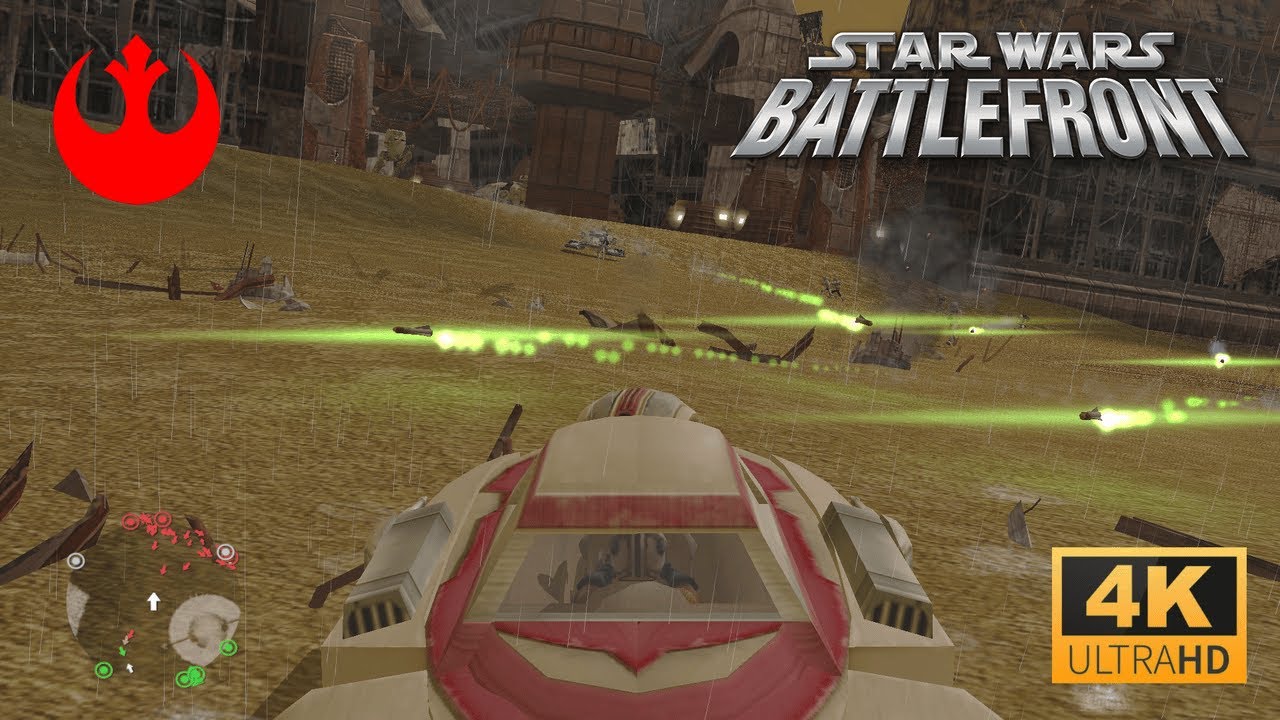 Star Wars Battlefront (2004) expanded edition -  Empire vs Rebel alliance -  raxus prime 100v100