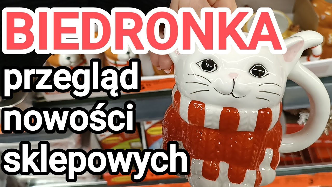 BIEDRONKA 🐞 PONIEDZIAŁKOWY PRZEGLĄD SKLEPOWY 🤗 KUBKI, ROŚLINY, DEKORACJE