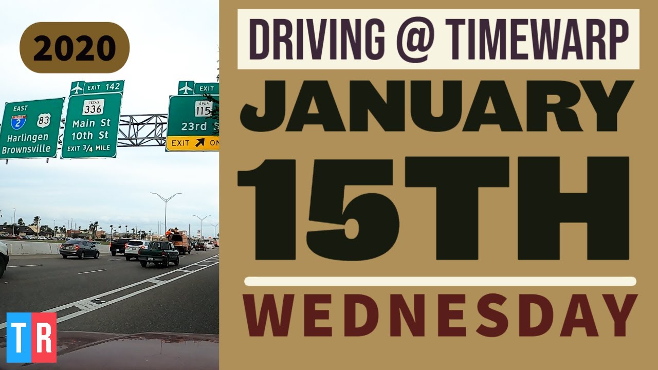Time-lapse Daily Driving Series | Driving @ TimeWarp | January 15th 2020