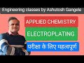 POLYTECHNIC| ELECTROPLATING| APPLIED CHEMISTRY|RGPV DIPLOMA| IMPORTANT QUESTIONS