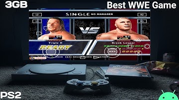 WWE SmackDown Here Comes The Pain PS2 Game For Aether SX2 PS2 Emulator On Android Mobile Phone 