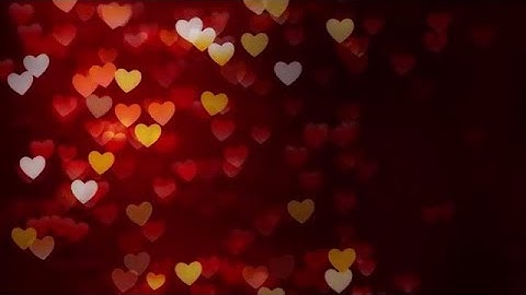 Floating Hearts Background Stock Motion Graphics