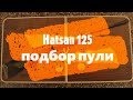 Hatsan 125. Подбор пули для Хатсан 125. Отстрел по мишеням