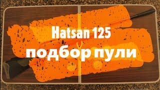 Hatsan 125. Подбор пули для Хатсан 125. Отстрел по мишеням