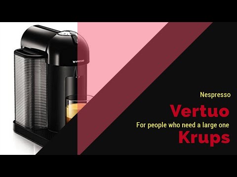 Nespresso Vertuo by KRUPS in black 