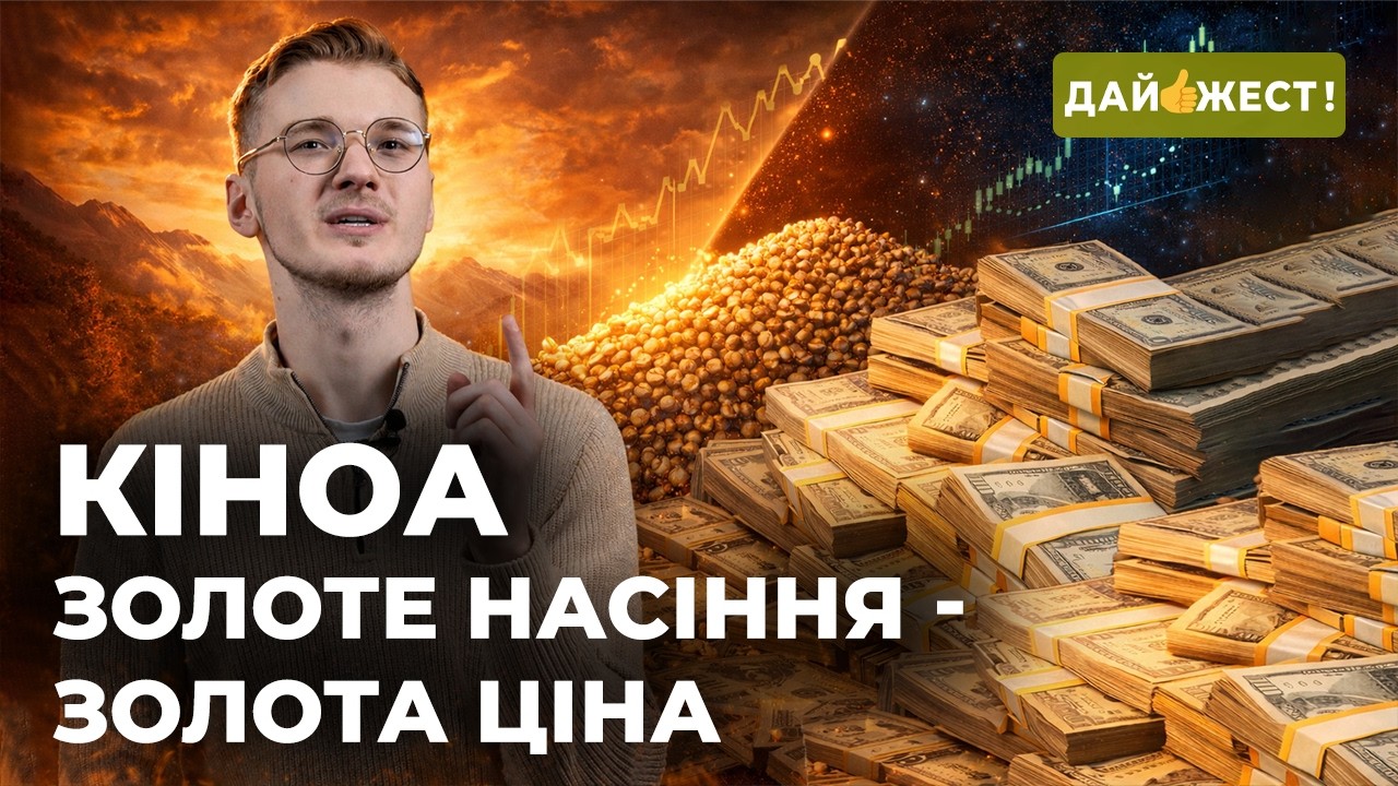 КІНОА = золоте насіння = золота ЦІНА?? Кіноа підкорює світ і космос! Правда про суперфуд 🔊 РОЗІГРАШ
