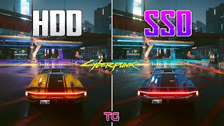 Cyberpunk 2077 Update 2.0 : HDD vs SSD
