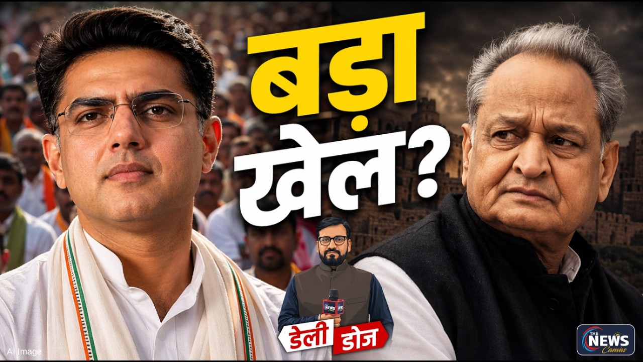 'बच्चा' बना 'बाहुबली': पायलट के तेवर, गहलोत चित! | Pilot vs Gehlot | Rahul Gandhi | INC | TNC