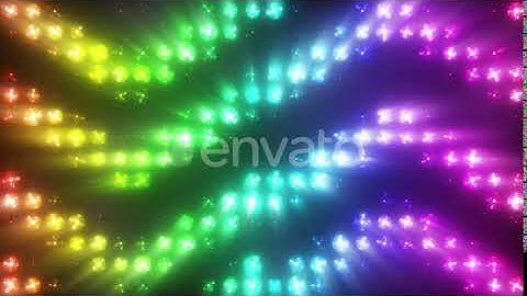 Colorful Flashing Lights with Smoke | Motion Graphics - Envato elements