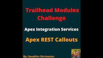 Apex REST Callouts (Apex Integration Services) #superbadges #salesforce  @swadhinshrivastav