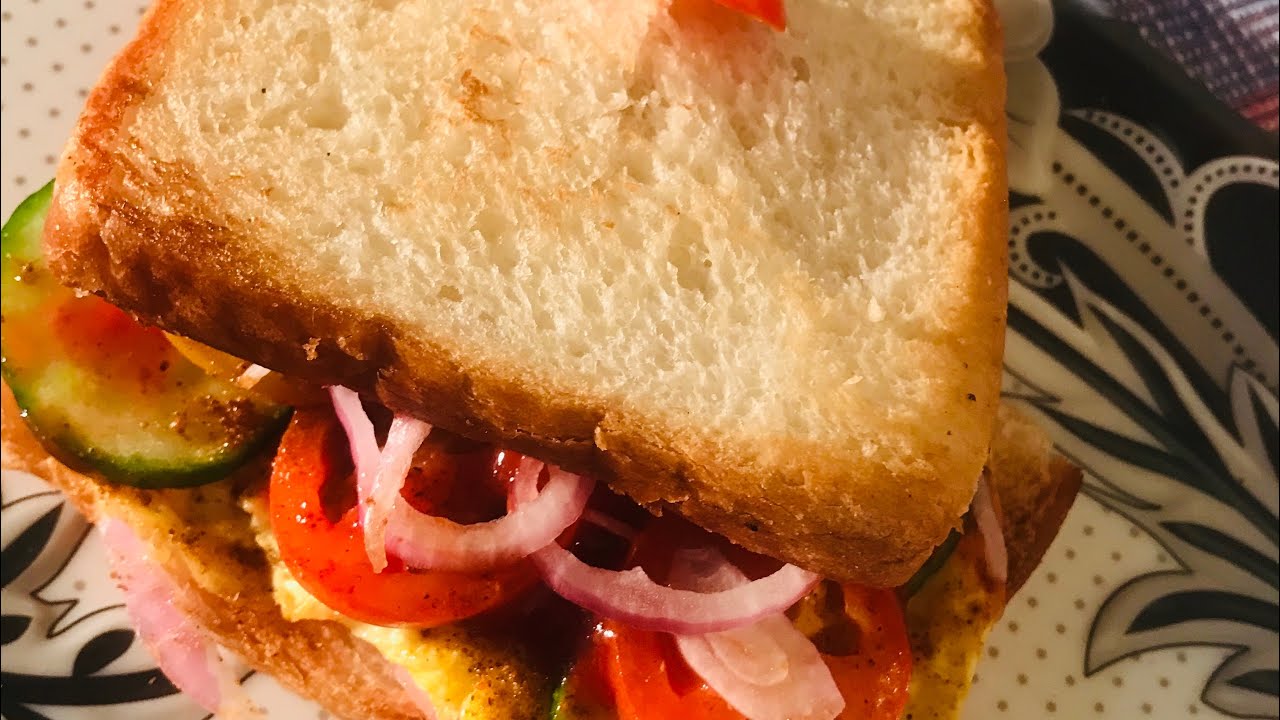 egg sandwich recipe, egg sandwich at home, egg sandwich banane ka