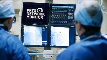 Monitor your medical systems and classic IT infrastructure with PRTG