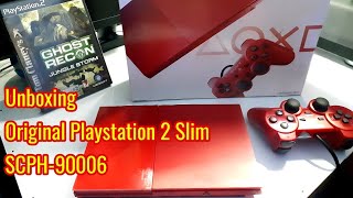 Unboxing Original Playstation 2 Slim SCPH-90006 | Limited Edition