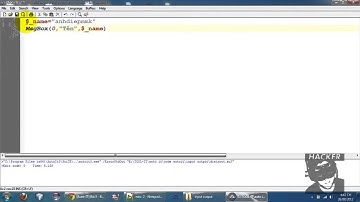 Autoit Bài 4 - Nhập, Xuất Xuống Dòng, Nối Chuỗi, Nhập Liệu