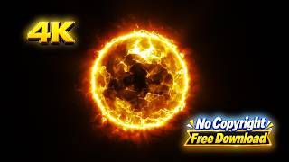 Energy Ball | Glowing Energy Sphere Effect | 4K Energy Orb Overlay | Free Download π₯π