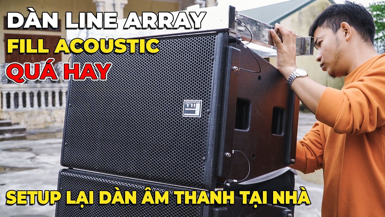 array_push  2022 Update  Setup Lại dàn âm thanh Sự Kiện Loa Array Fill Acoustic tại Quốc Oai, Hà Nội | Dịch vụ setup tại nhà