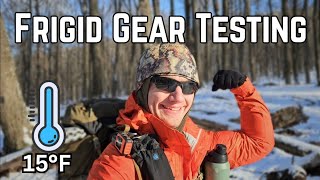 Testing My Backpacking Gear At 15°F