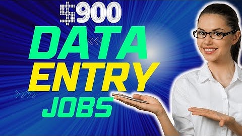 Data Entry Tutorial For Beginners 2022 make money online fast
