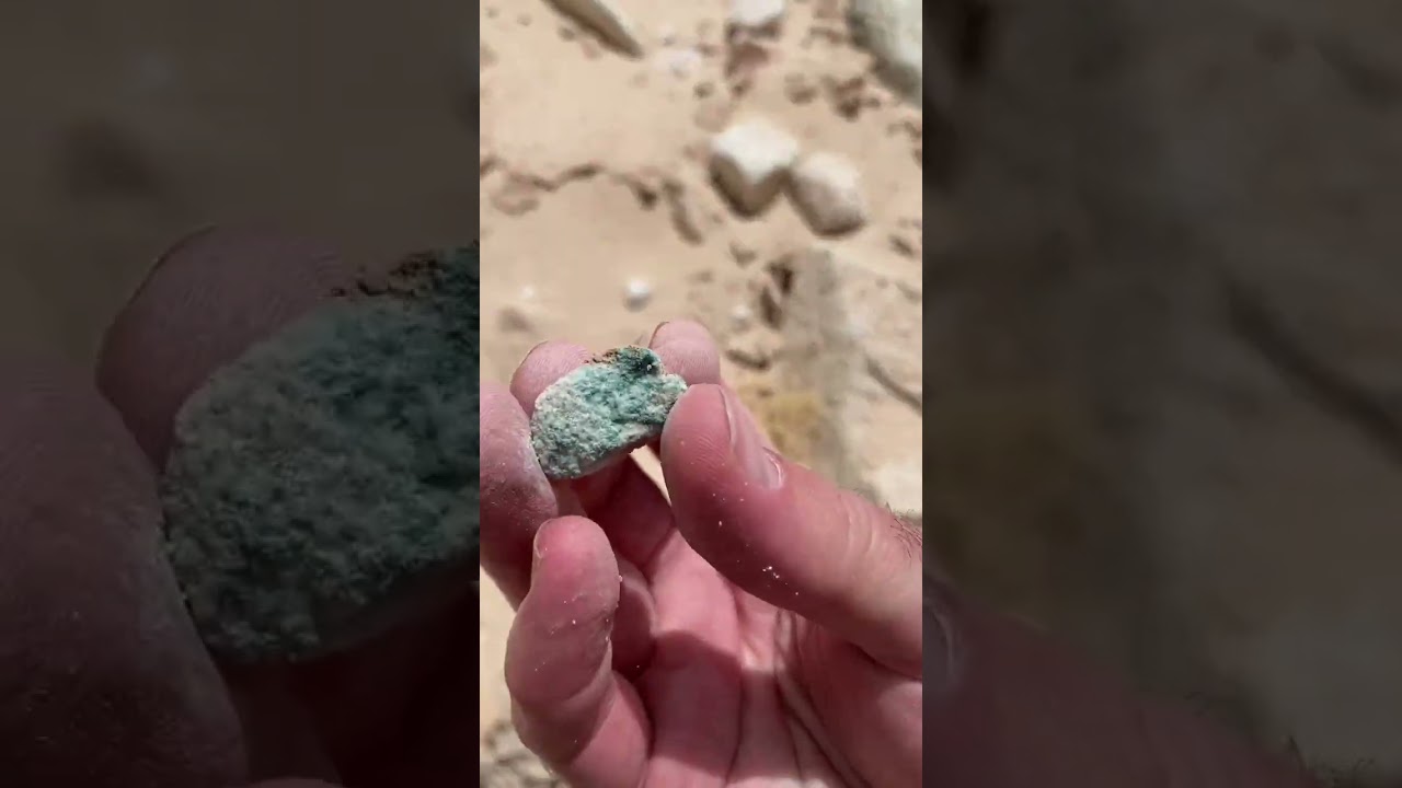 Copper mine in Israel, Lots of Copper found.. 