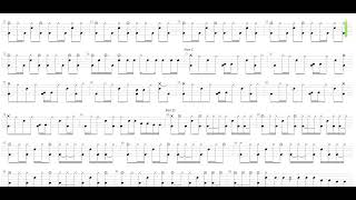 Sin Siam Shade Drum Only Drum Tab