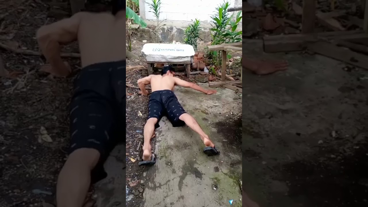 Bangkitlah dan jadilah pria workout from home 